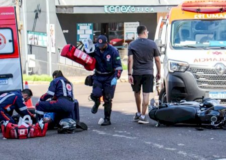 Motociclista morre horas após acidente em cruzamento na capital