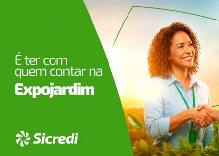 Sicredi Centro-Sul MS/BA confirma presença na Expo Jardim 2026 com estande e condições especiais para o público