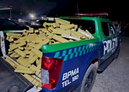 PMA apreende mais de duas toneladas de maconha no MS
