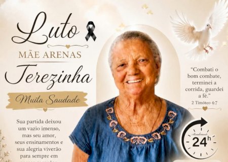 Angélica - Nota de falecimento
