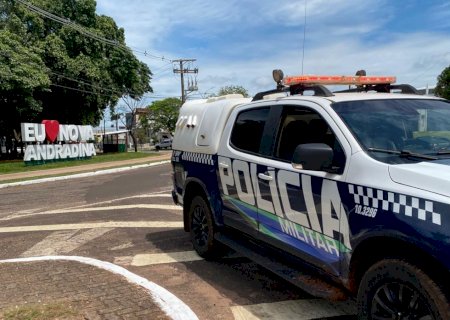 Nova Andradina: Polícia Militar conduz homem para Delegacia de Polícia Civil por violência doméstica