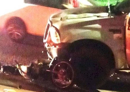 Naviraí: Colisão entre motocicleta e caminhão deixa uma vítima fatal
