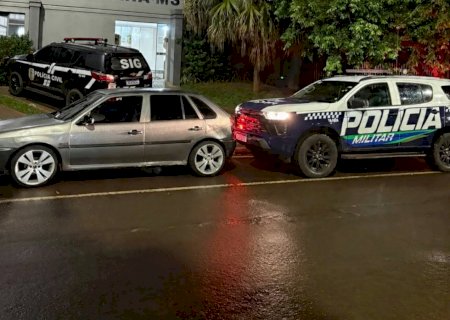 Nova Andradina: Polícia Militar recupera veículo furtado