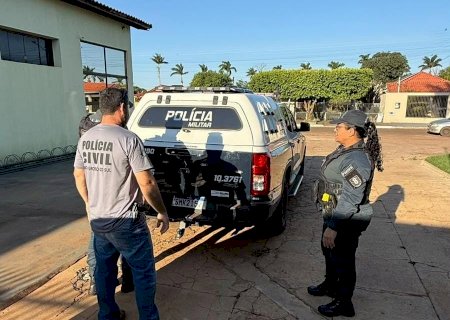 Ação conjunta da PC e PM resulta na prisão por violência doméstica em Batayporã